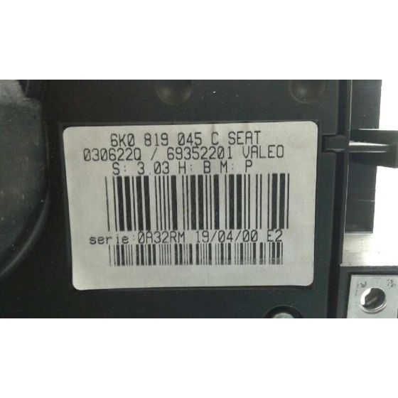 Mando Calefaccion / Aire Acondicionado para Seat Ibiza (6K1)