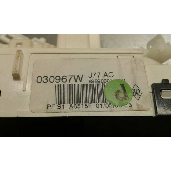 Mando Calefaccion / Aire Acondicionado para Renault Clio Iii