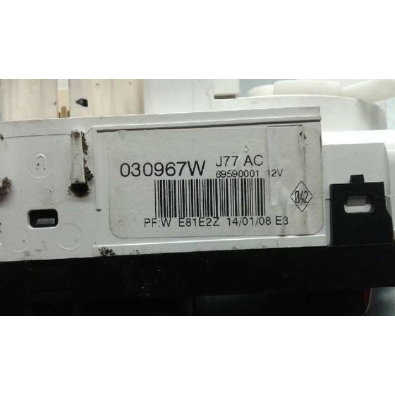 Mando Calefaccion / Aire Acondicionado para Renault Clio Iii