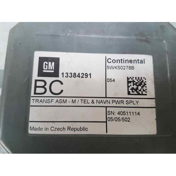 Modulo Electronico Para Opel Astra J Sports Tourer