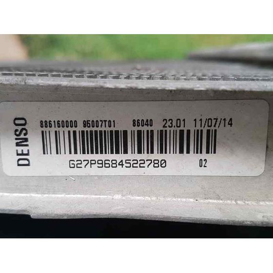 Radiador Agua Para Peugeot 208