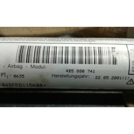 Airbag Cortina Delantero Izquierdo para Audi A6 Avant (4B5)