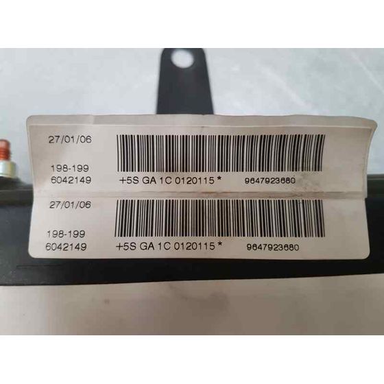 Airbag Lateral Trasero Derecho Para Peugeot 407