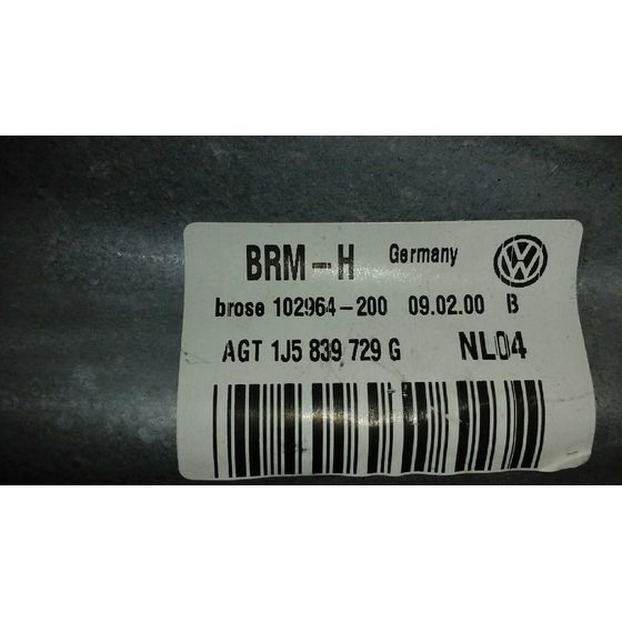 Elevalunas Trasero Izquierdo Para Volkswagen Bora Berlina