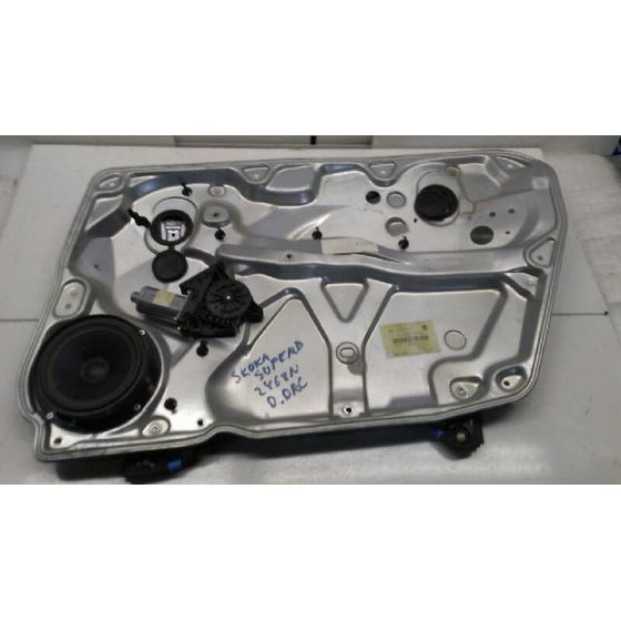 Elevalunas Delantero Derecho Para Skoda Superb
