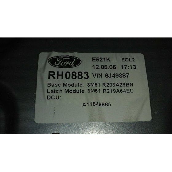 Elevalunas Delantero Derecho Para Ford Focus C-Max