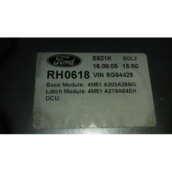 Elevalunas Delantero Derecho Para Ford Focus Berlina