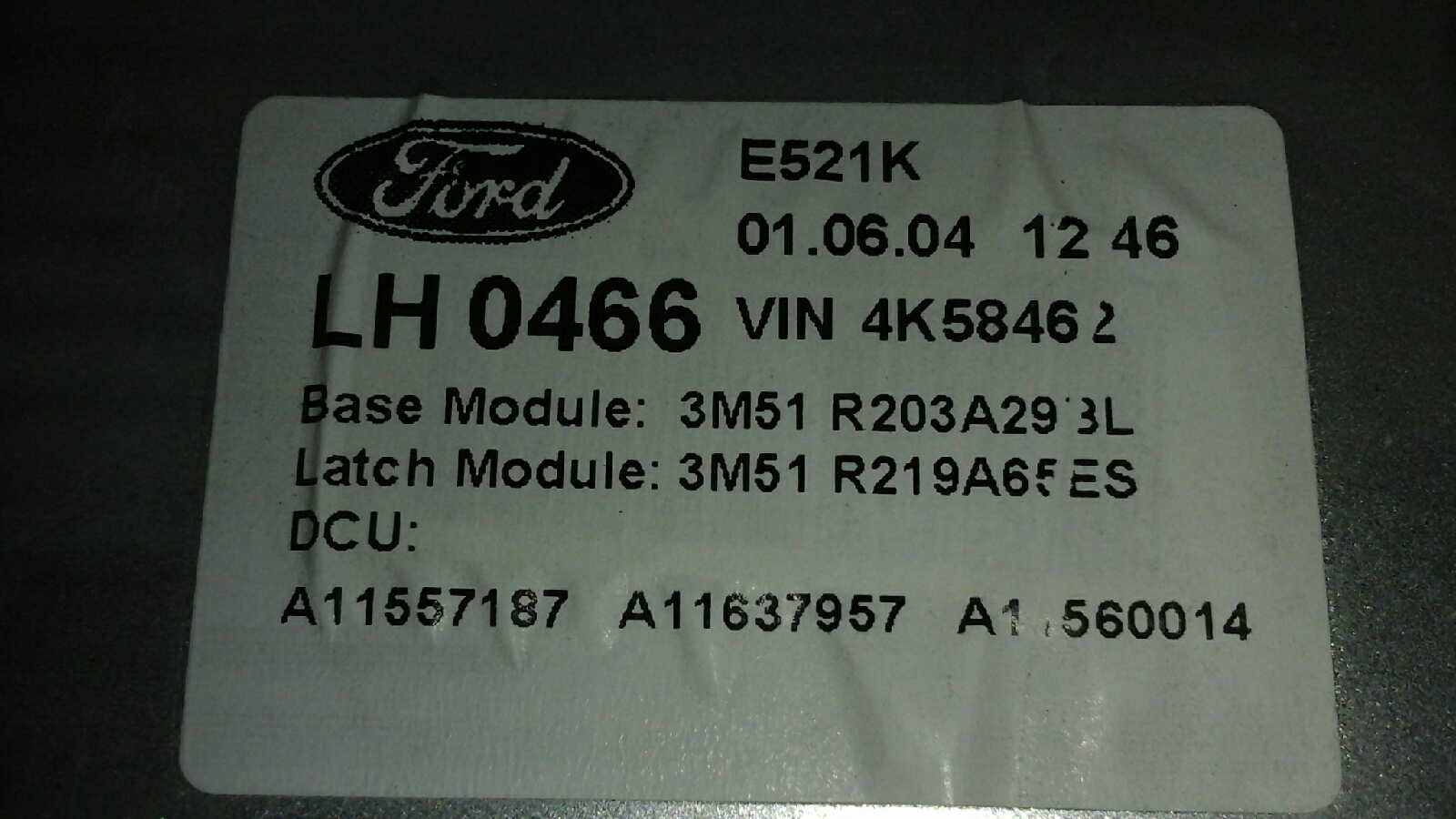 Elevalunas Delantero Izquierdo Para Ford Focus C-Max