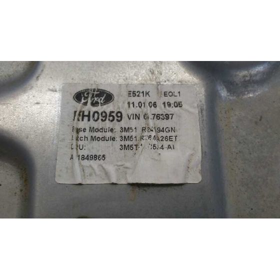 Elevalunas Trasero Derecho Para Ford Focus C-Max