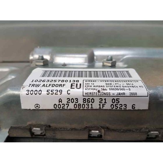 Airbag Lateral Delantero Izquierdo Para Mercedes Clase Clc Clc