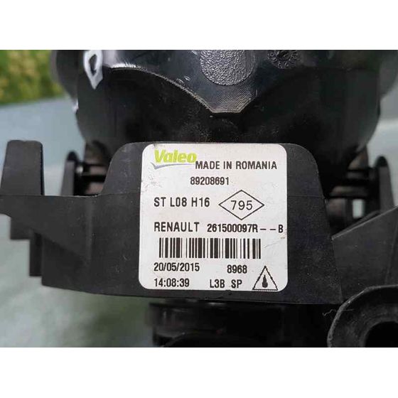 Faro Antiniebla Derecho Para Renault Scenic Iii