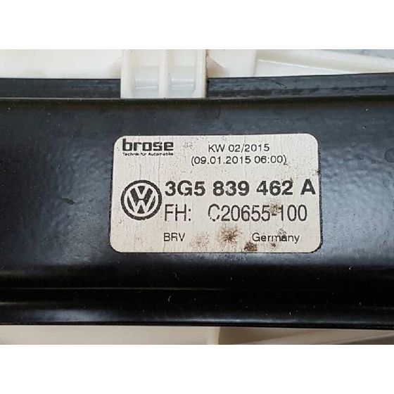 Elevalunas Trasero Derecho Para Volkswagen Passat Lim.