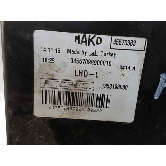 Faro Izquierdo Para Peugeot Bipper