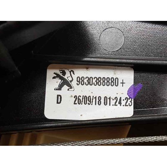 Elevalunas Trasero Derecho Para Peugeot 3008
