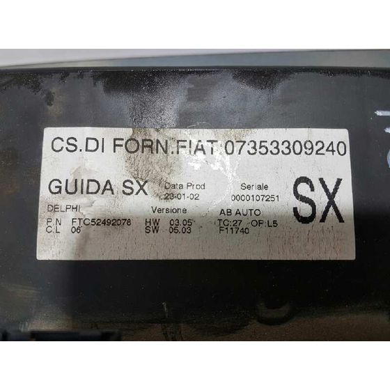 Mando Climatizador Para Alfa Romeo 147