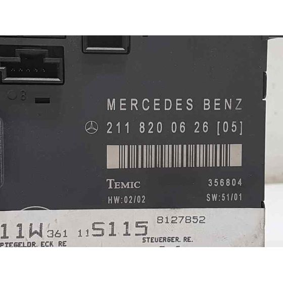 Modulo Confort Para Mercedes Clase E  Berlina