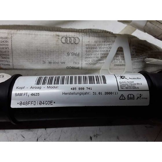 Airbag Cortina Delantero Izquierdo para Audi A6 Berlina (4B2)