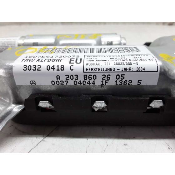 Airbag Lateral Derecho Para Mercedes Clase C  Berlina