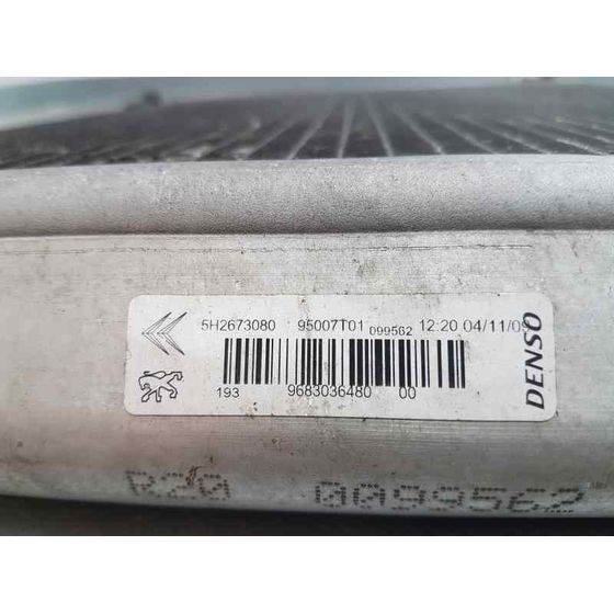 Condensador / Radiador Aire Acondicionado Para Peugeot 207