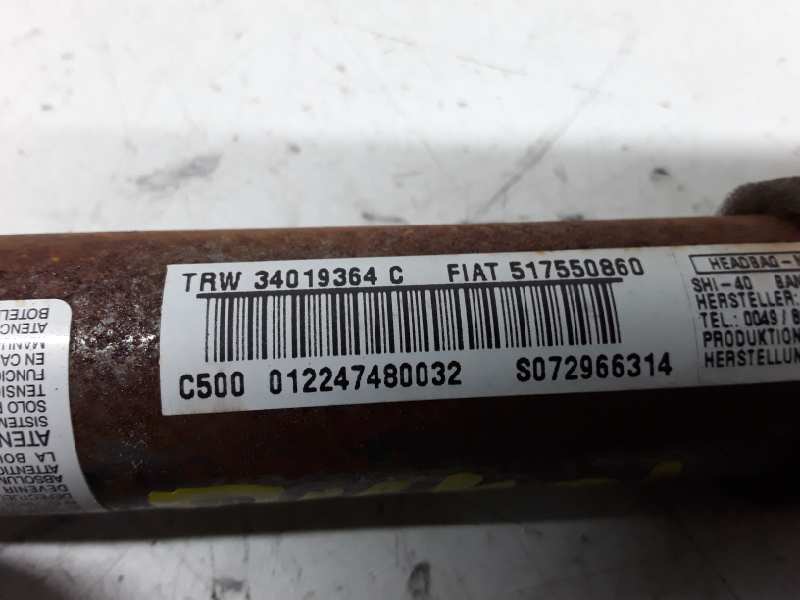 Airbag Cortina Delantero Derecho  Para Fiat Linea