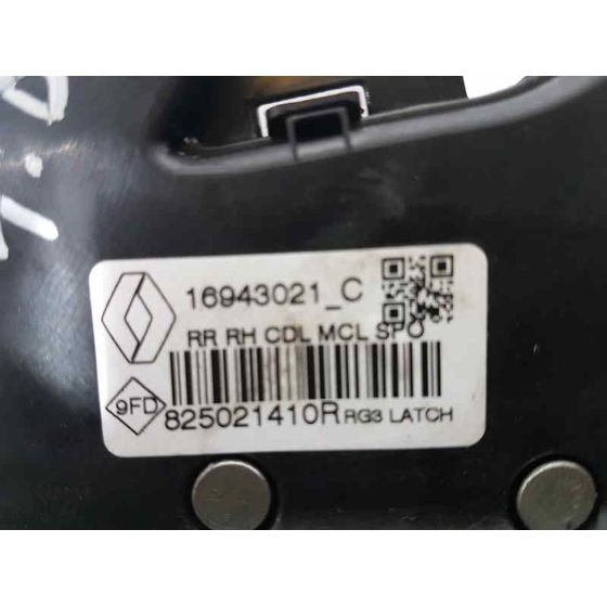 Cerradura Puerta Trasera Derecha Para Renault Megane Iv Berlina 5P