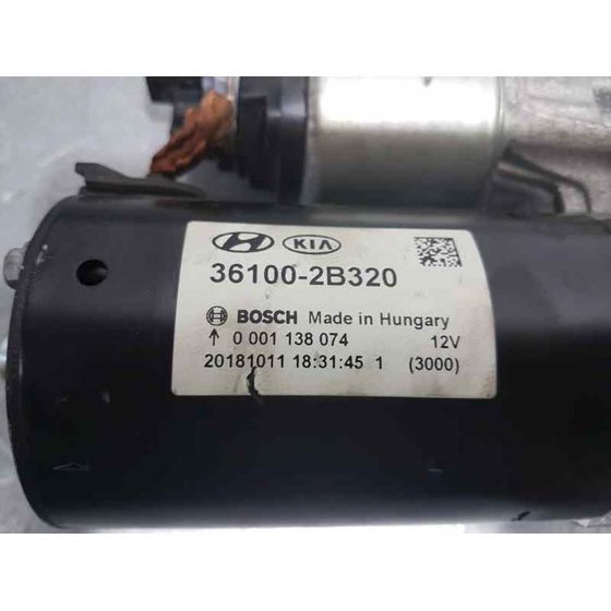 Motor Arranque para Hyundai Kona