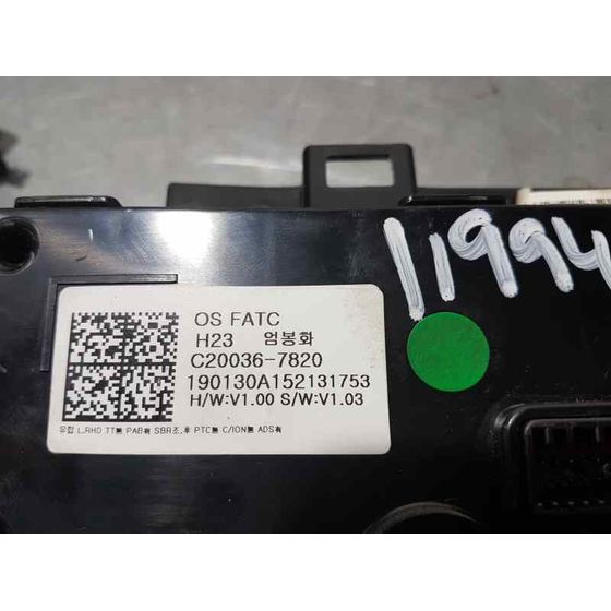 Mando Climatizador Para Hyundai Kona