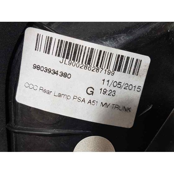 Piloto Trasero Derecho Para Citroen C3