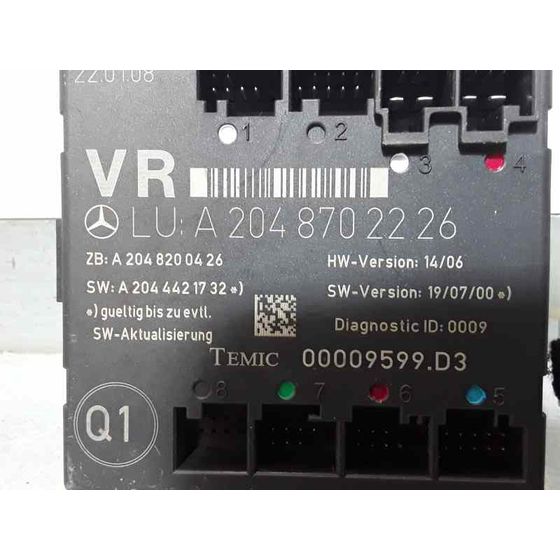 Modulo Confort para Mercedes-Benz Clase C (W204) Familiar