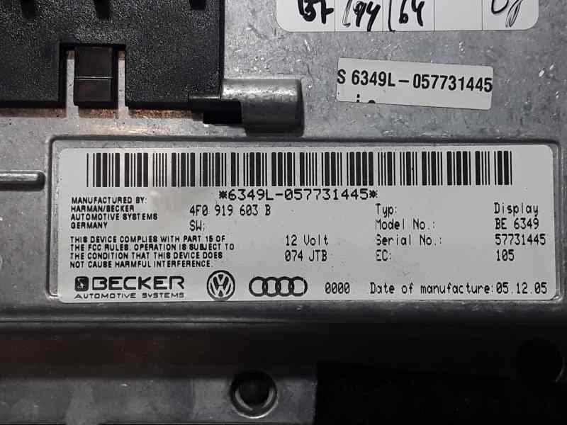 Pantalla Multifuncion Para Audi A6 Berlina