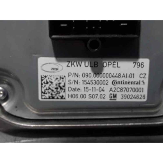 Centralita Faro Para Opel Astra K Lim. 5Türig