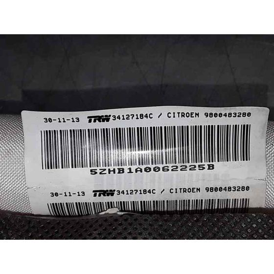Airbag Cortina Delantero Izquierdo Para Citroen C4 Picasso