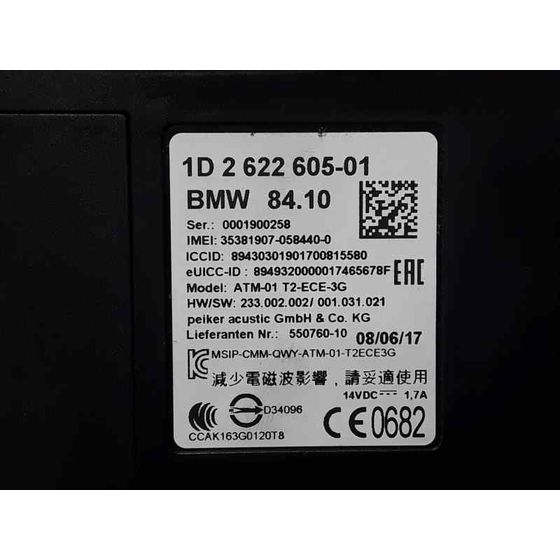 Centralita Sonido Para Bmw Serie 2 Cabrio