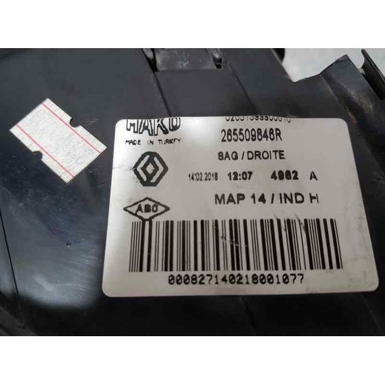 Piloto Trasero Derecho Para Renault Clio Iv