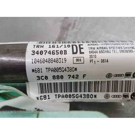 Airbag Cortina Delantero Derecho  Para Volkswagen Passat Berlina