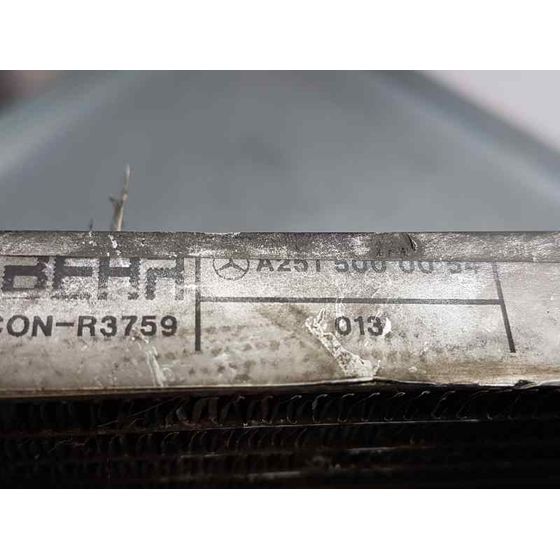 Condensador / Radiador Aire Acondicionado Para Mercedes Clase R