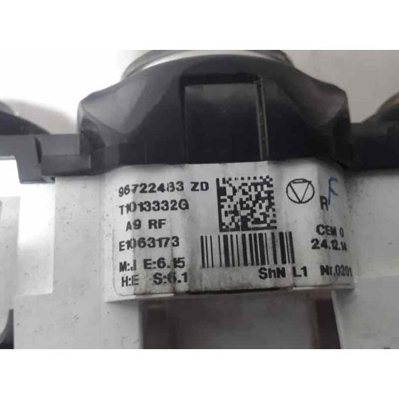 Mando Calefaccion / Aire Acondicionado Para Peugeot 208