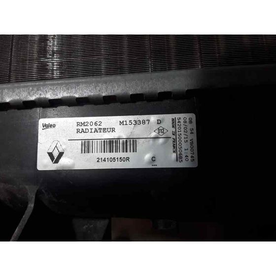Radiador Agua Para Renault Scenic Iii