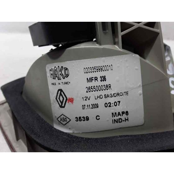Piloto Trasero Derecho Para Renault Fluence