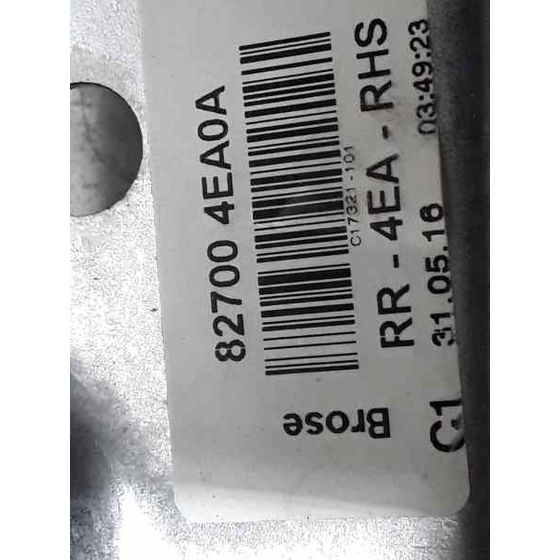 Elevalunas Trasero Derecho Para Nissan Qashqai