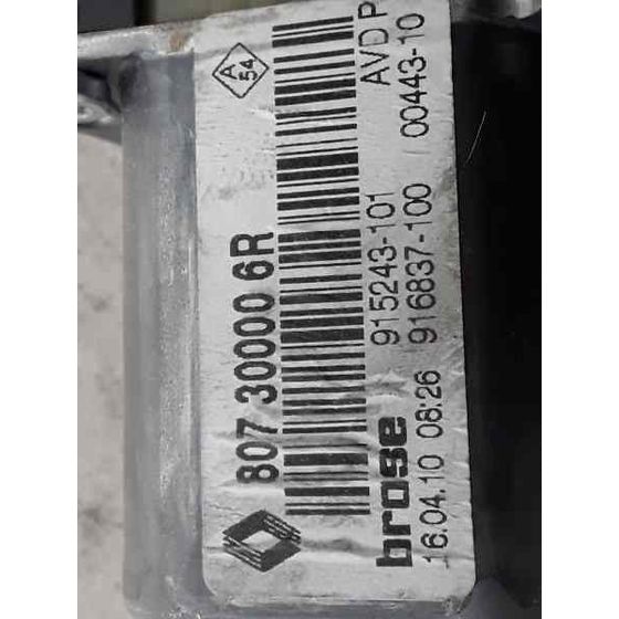 Motor Elevalunas Delantero Derecho Para Renault Megane Iii Coupe