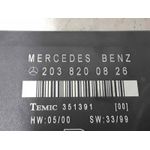 Centralita Check Control Para Mercedes Clase C  Berlina