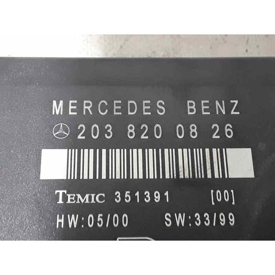 Centralita Check Control Para Mercedes Clase C Berlina