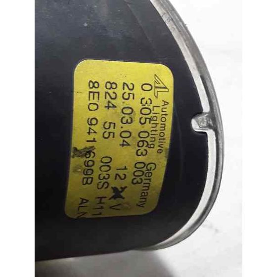 Faro Antiniebla Izquierdo Para Audi A4 Berlina