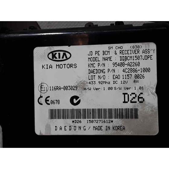 Modulo Confort para Kia Cee'd