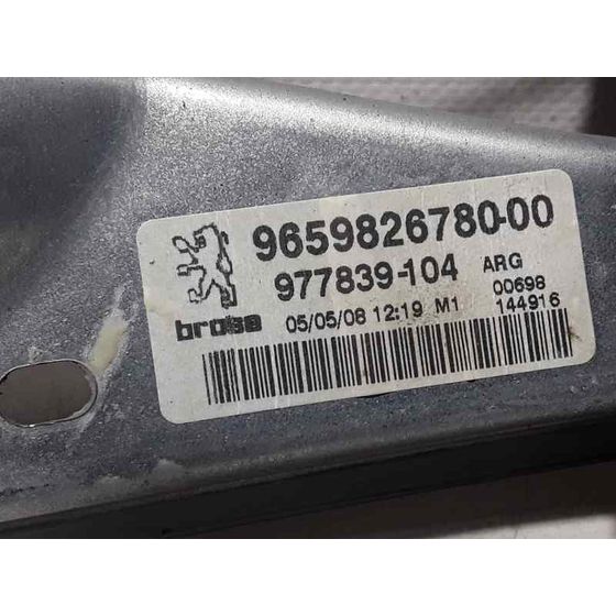 Elevalunas Trasero Izquierdo Para Peugeot 308