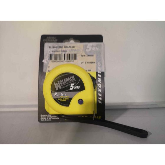 Flexometro Amarillo para Herramienta -