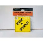 Cartel Bebe A Bordo Con Ventosa para Universal Accesorio