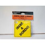 Cartel Bebe A Bordo Con Ventosa para Universal Accesorio