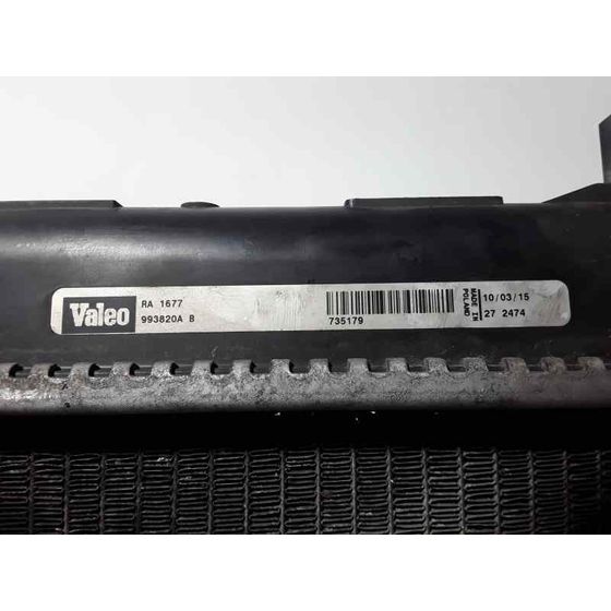 Radiador Agua Para Volkswagen Golf V Berlina